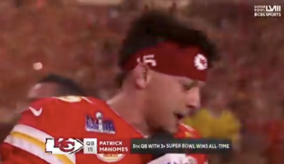 "Gotta Give God The Glory": Mahomes Thanks The Lord In Post-Game Speech ...